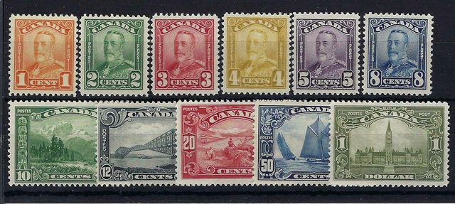 Image of Canada SG 275/85 LMM British Commonwealth Stamp